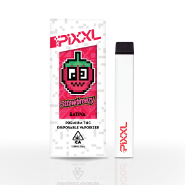 PiXXL 1g Disposable Vape Pen – Strawbreezy