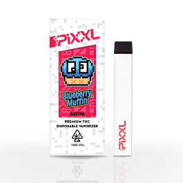 PiXXL 1g Disposable Vape Pen – Blue Muffin