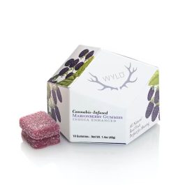 Wyld – Real Fruit Marionberry Gummies 100mg THC: 10mg CBD